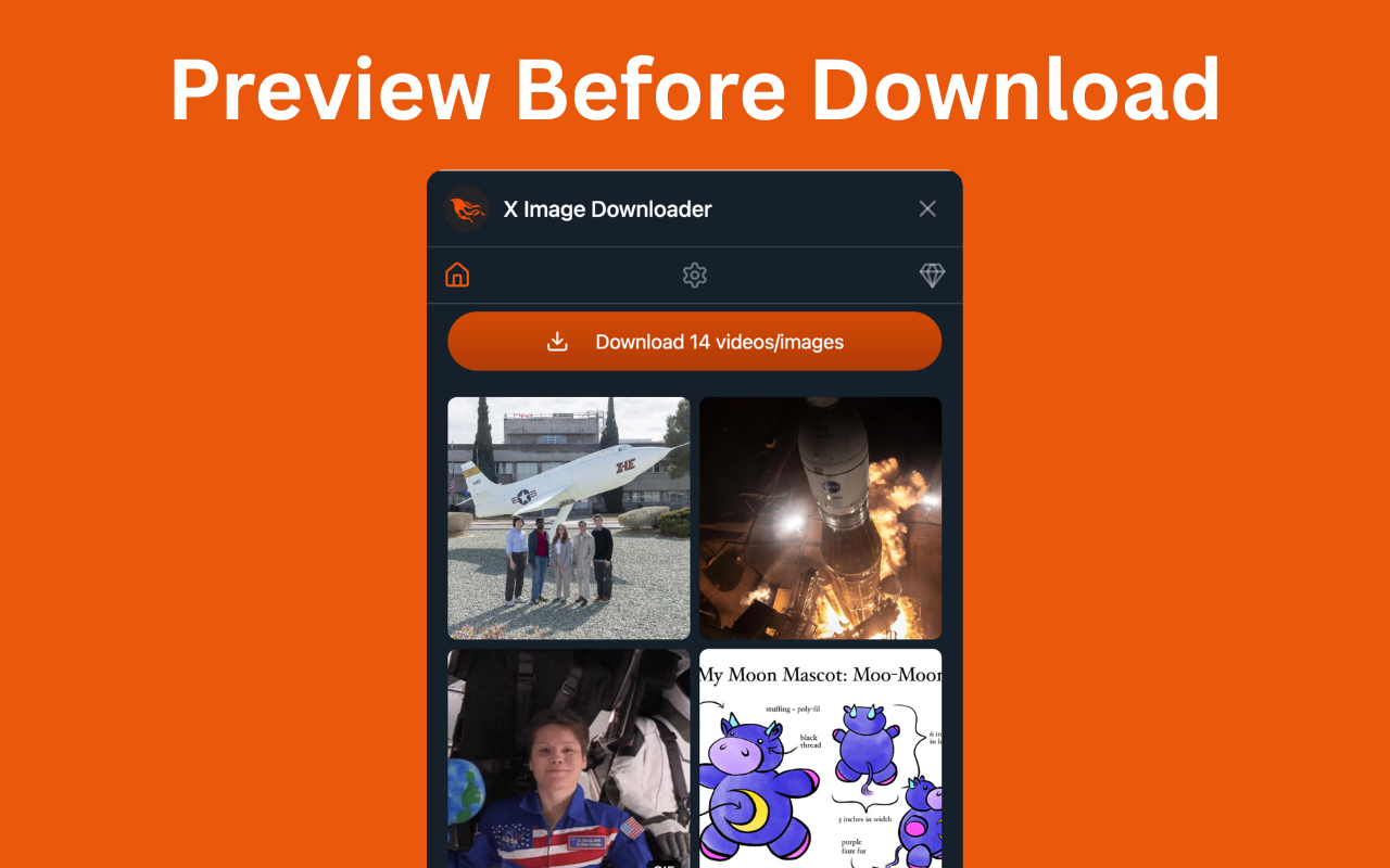 X Image Downloader - Twitter Image / Video Downloader - 截图 2