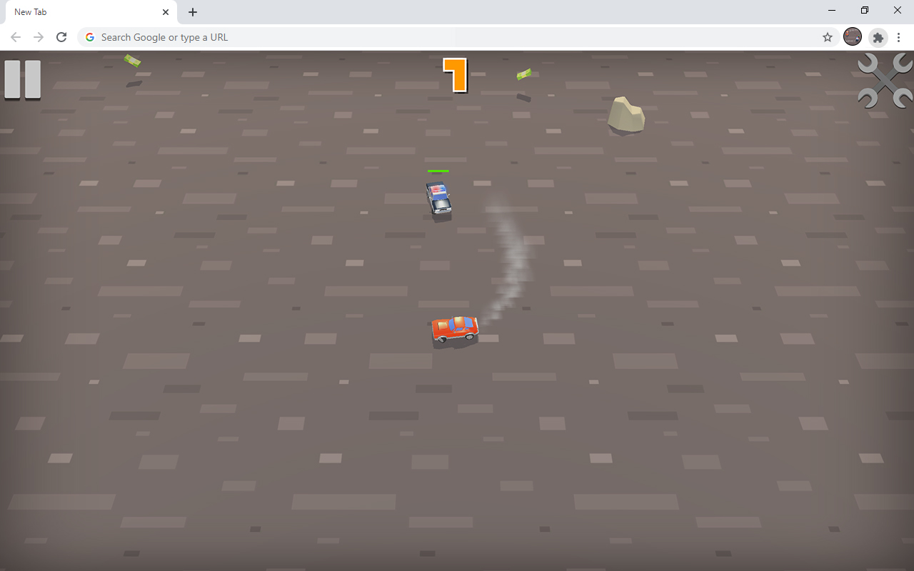 Endless Car Chase Game - 截图 2