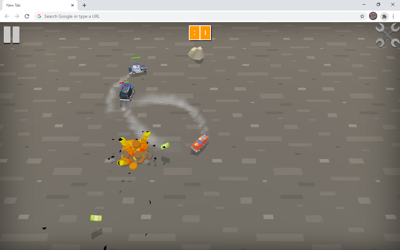 Endless Car Chase Game - 截图 3