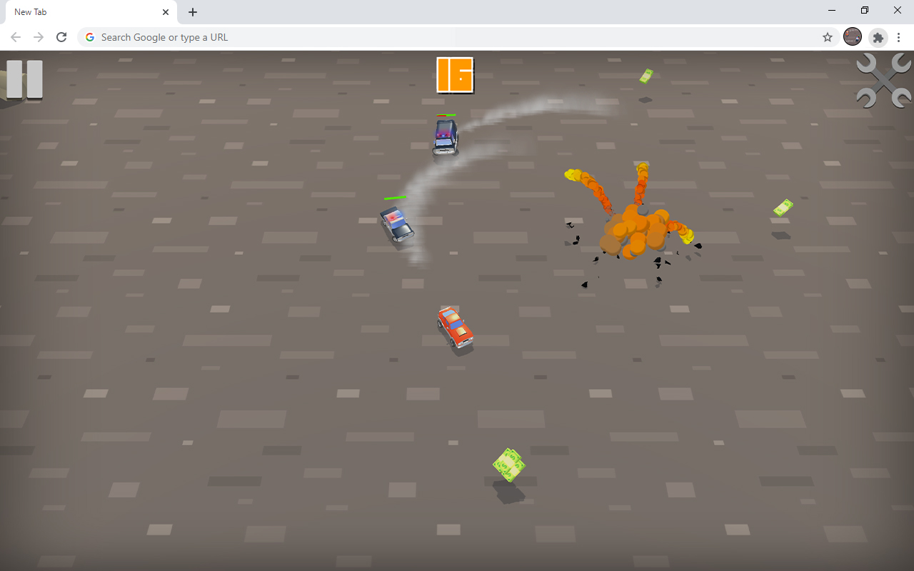 Endless Car Chase Game - 截图 4
