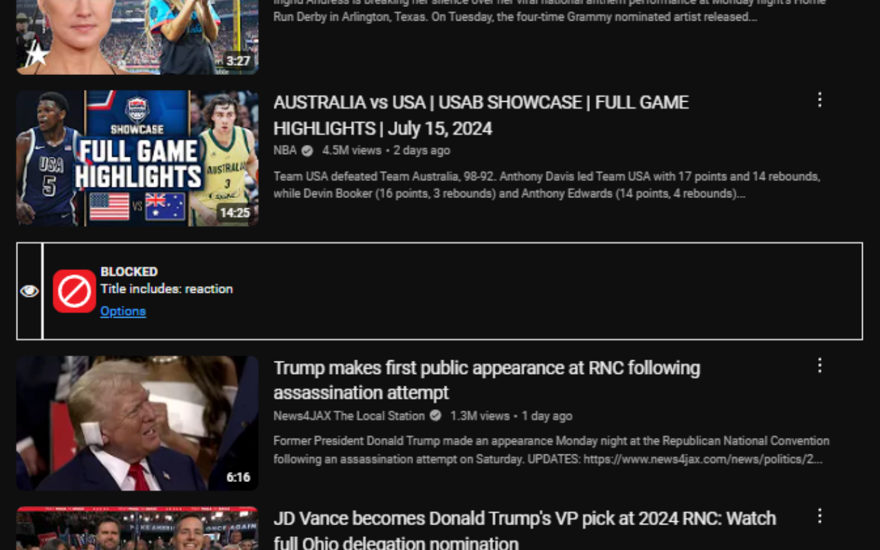 YTBlock - Block any content from YouTube™ - 截图 2