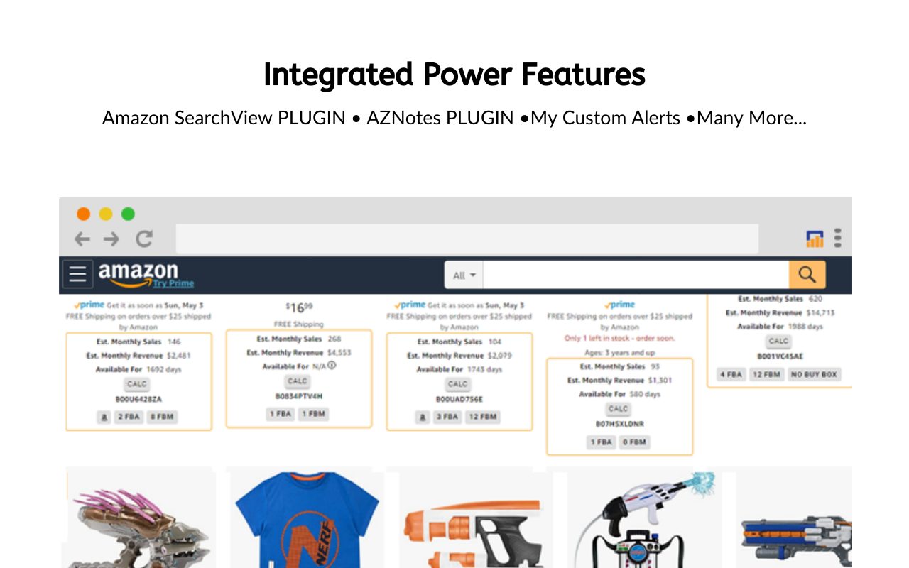 AZInsight Amazon & Walmart Product Analytics Tool - 截图 4