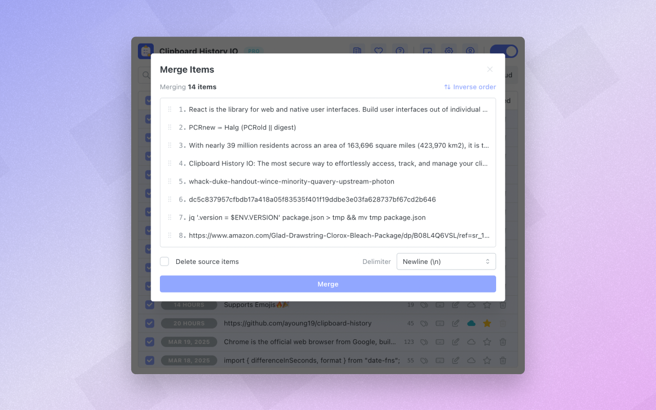 Clipboard History Manager - Secure, Fast, and Open Source - 截图 4