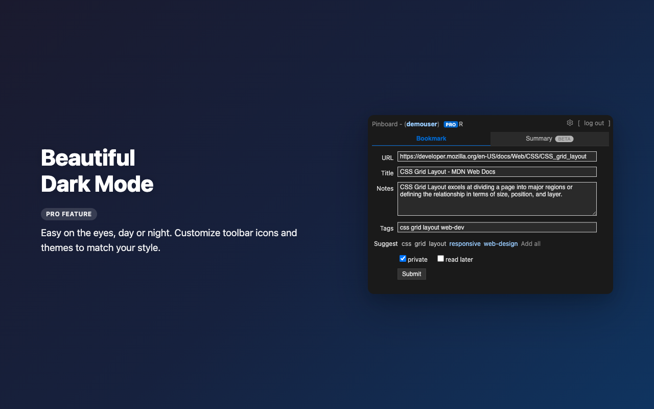 Pinboard Plus - 截图 3