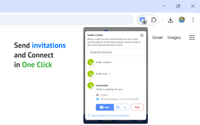 Getscreen.me - Remote Desktop Access - 截图 3