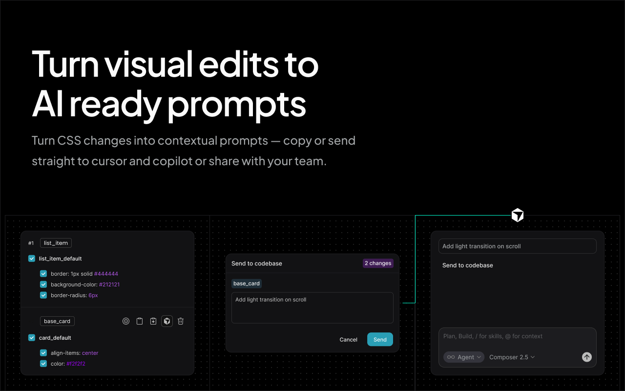 inspecta — visual QA and CSS editor - 截图 2