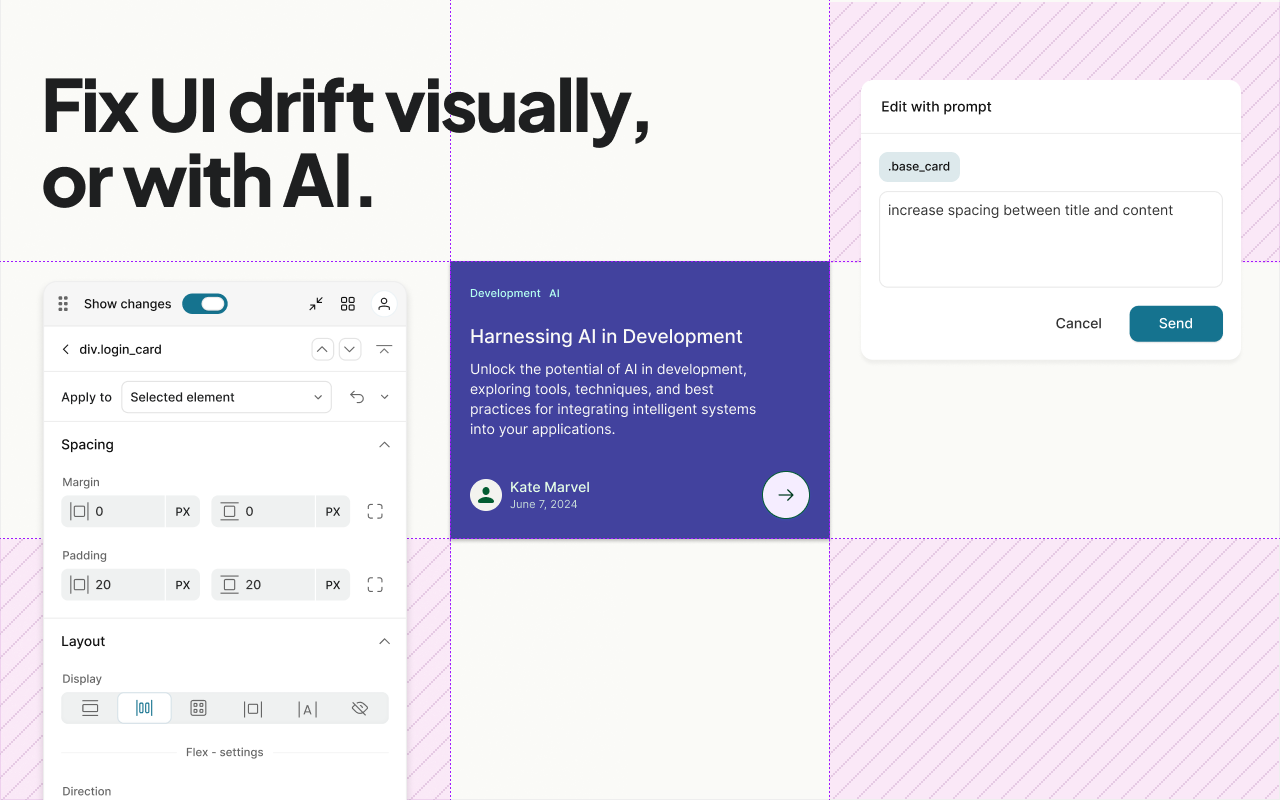 inspecta — visual QA and CSS editor - 截图 3