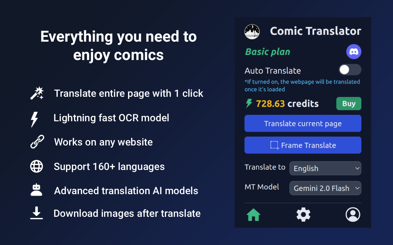 Comic Translator - Manga, Manhwa, Manhua translator - 截图 2