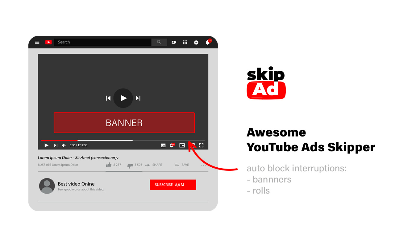 Skip Ads - Adblock for YouTube - 截图 2