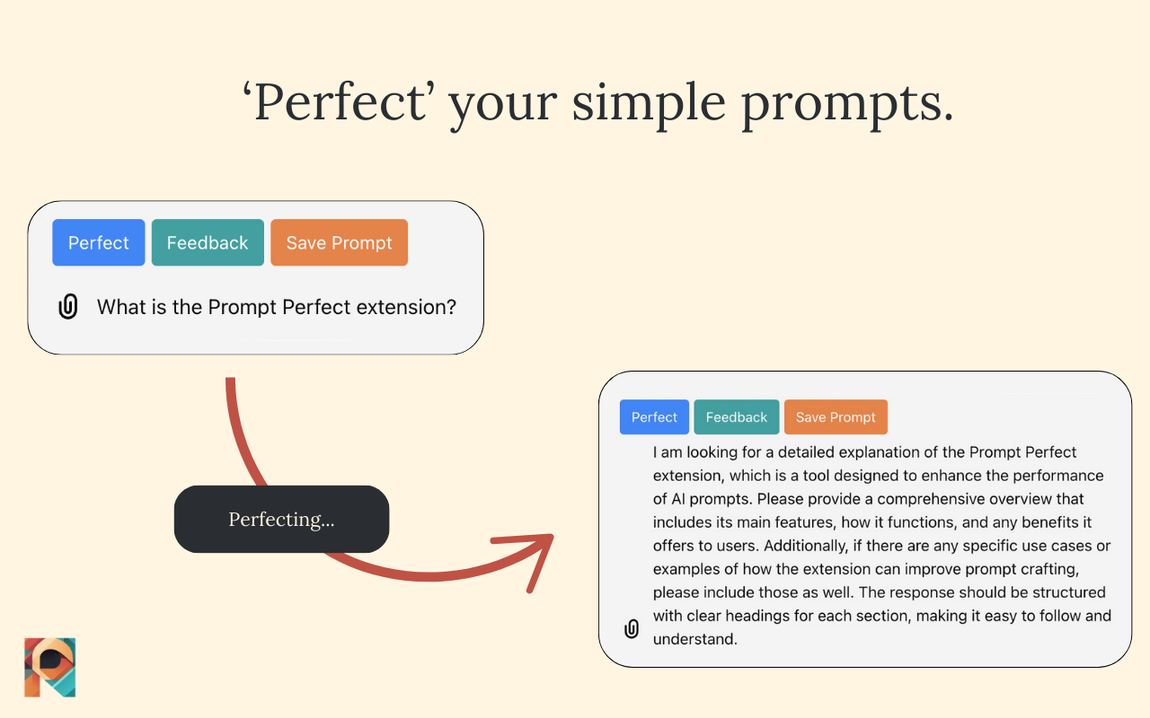 Prompt Perfect: AI Prompt Helper - 截图 3