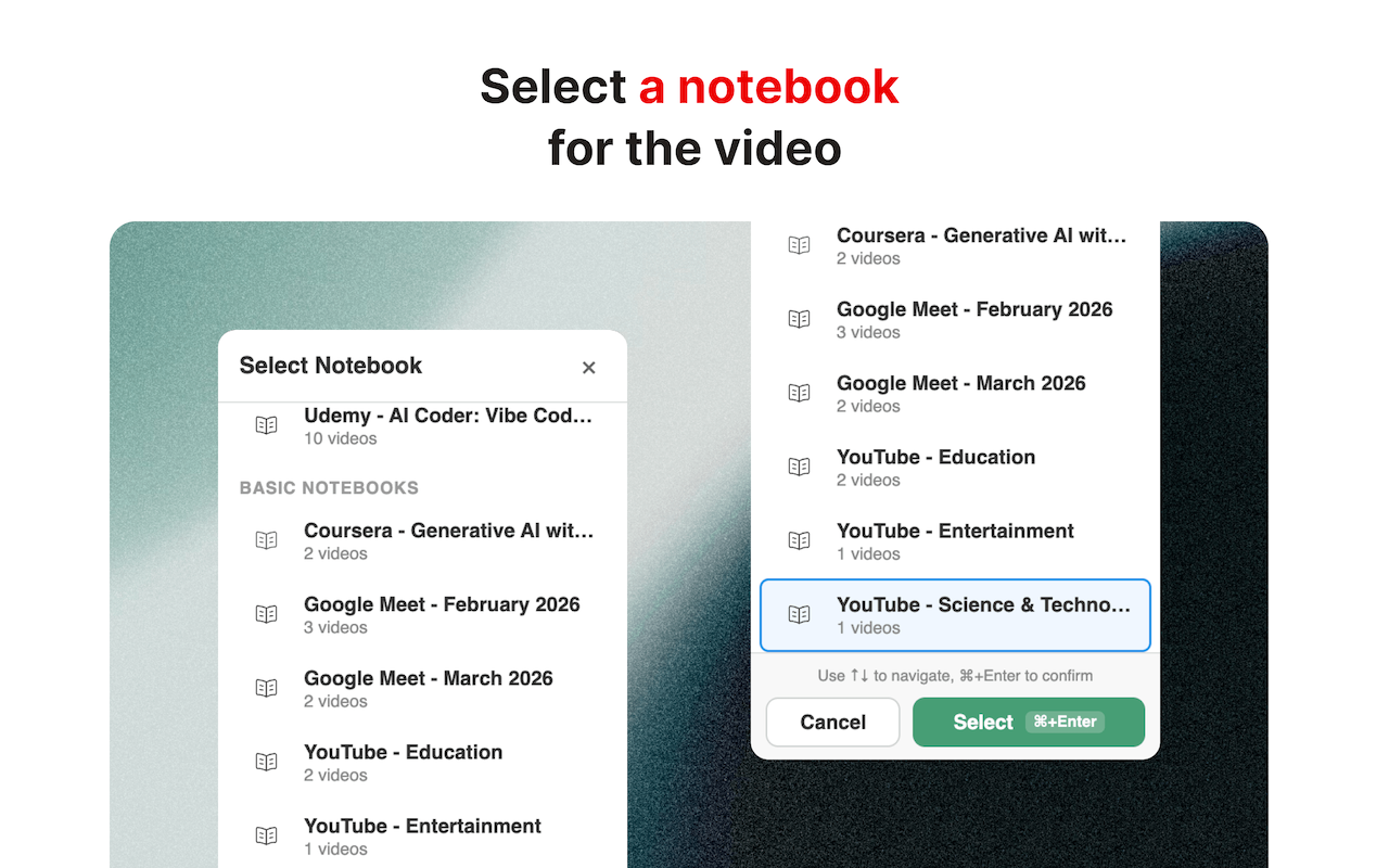 Video Notebook - Visual AI Tutor for Video Learning - 截图 2