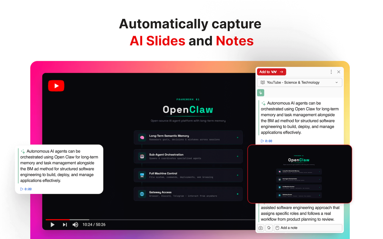 Video Notebook - Visual AI Tutor for Video Learning - 截图 4