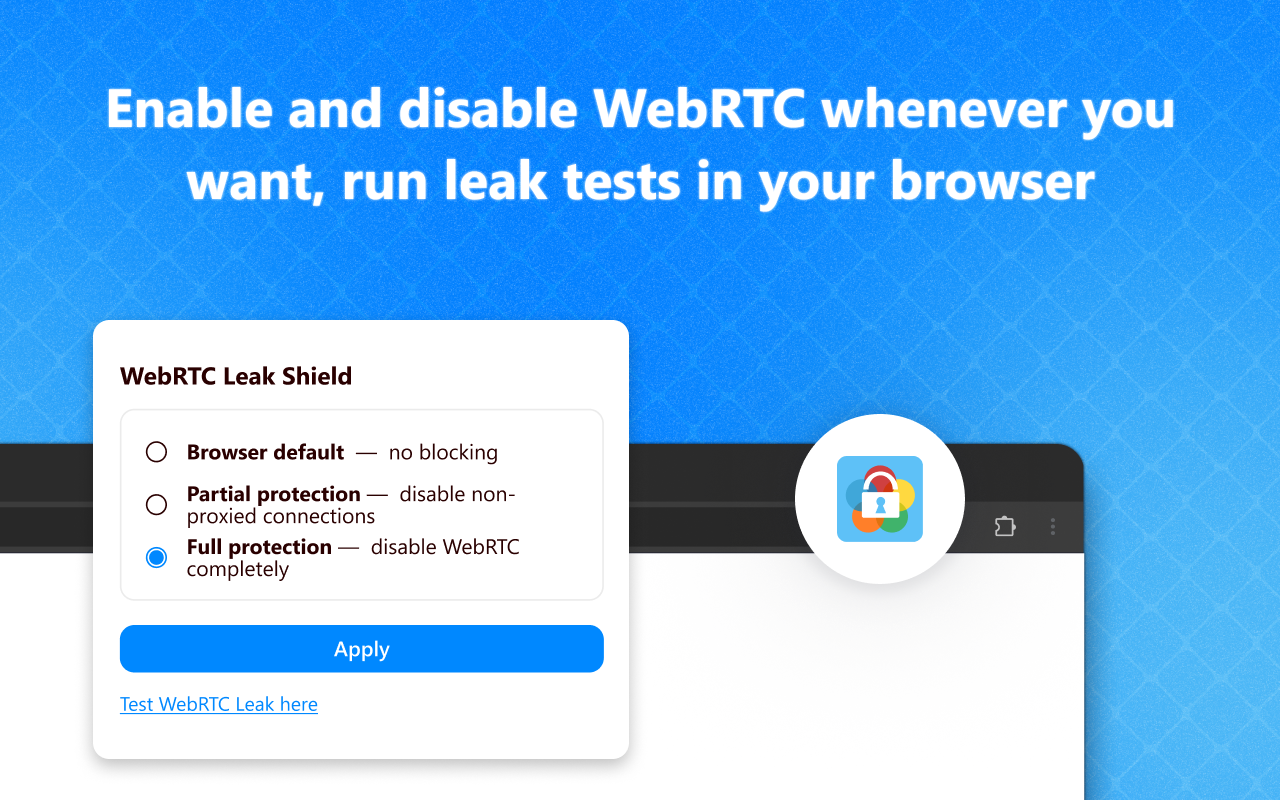 WebRTC 控制 - 截图 2