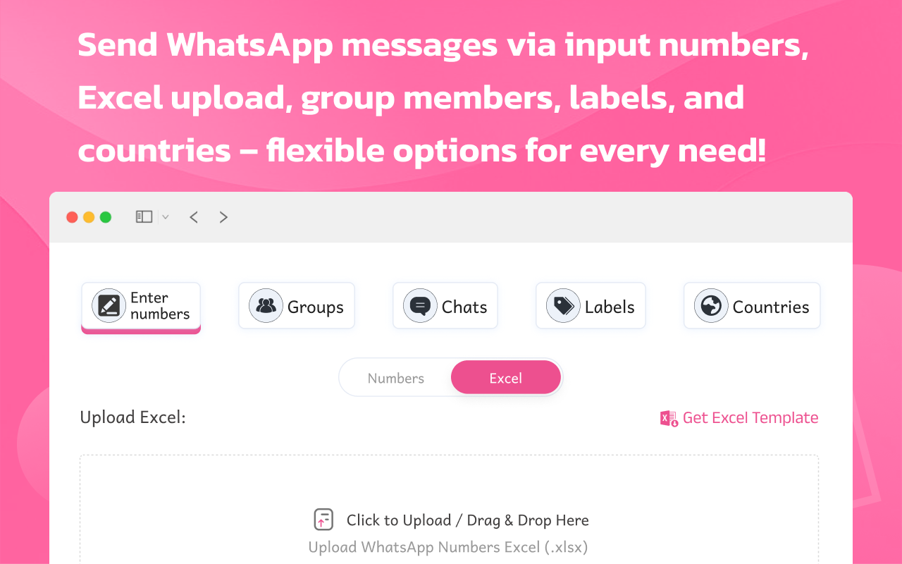 WhatsApp 批量消息发送器 | Premium Sender Plus - 截图 1