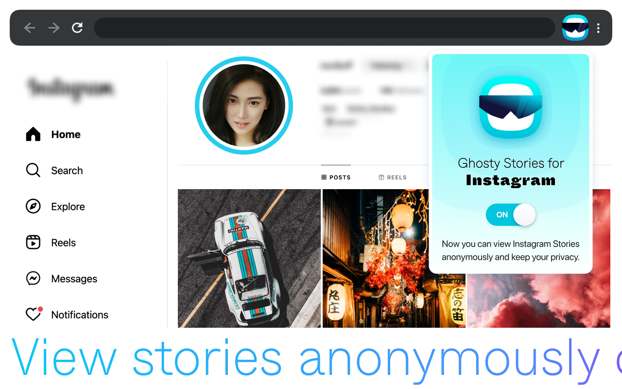Ghosty Stories for Instagram - 截图 1
