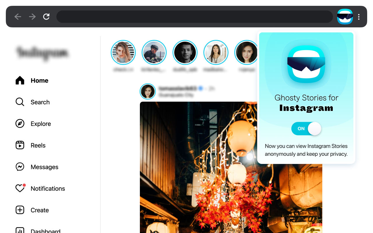 Ghosty Stories for Instagram - 截图 4