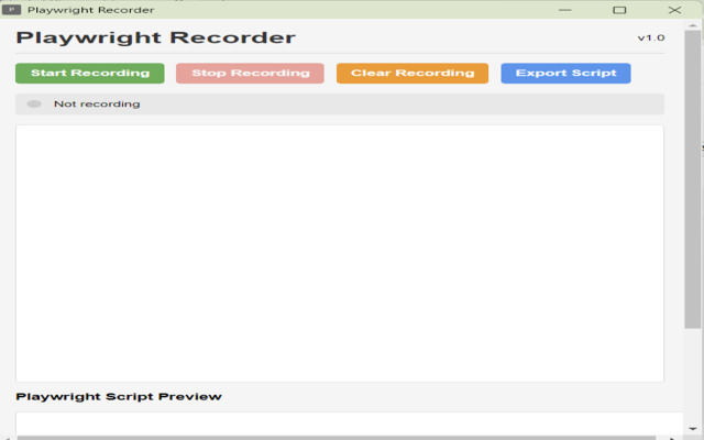 Playwright Recorder - 截图 4