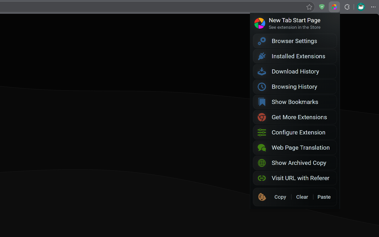 New Tab & Toolbox - 截图 2