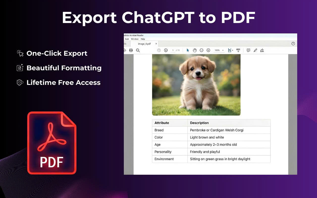 ChatGPT Exporter:将 ChatGPT 保存为 Word、PDF、Docs、Notion - 截图 2