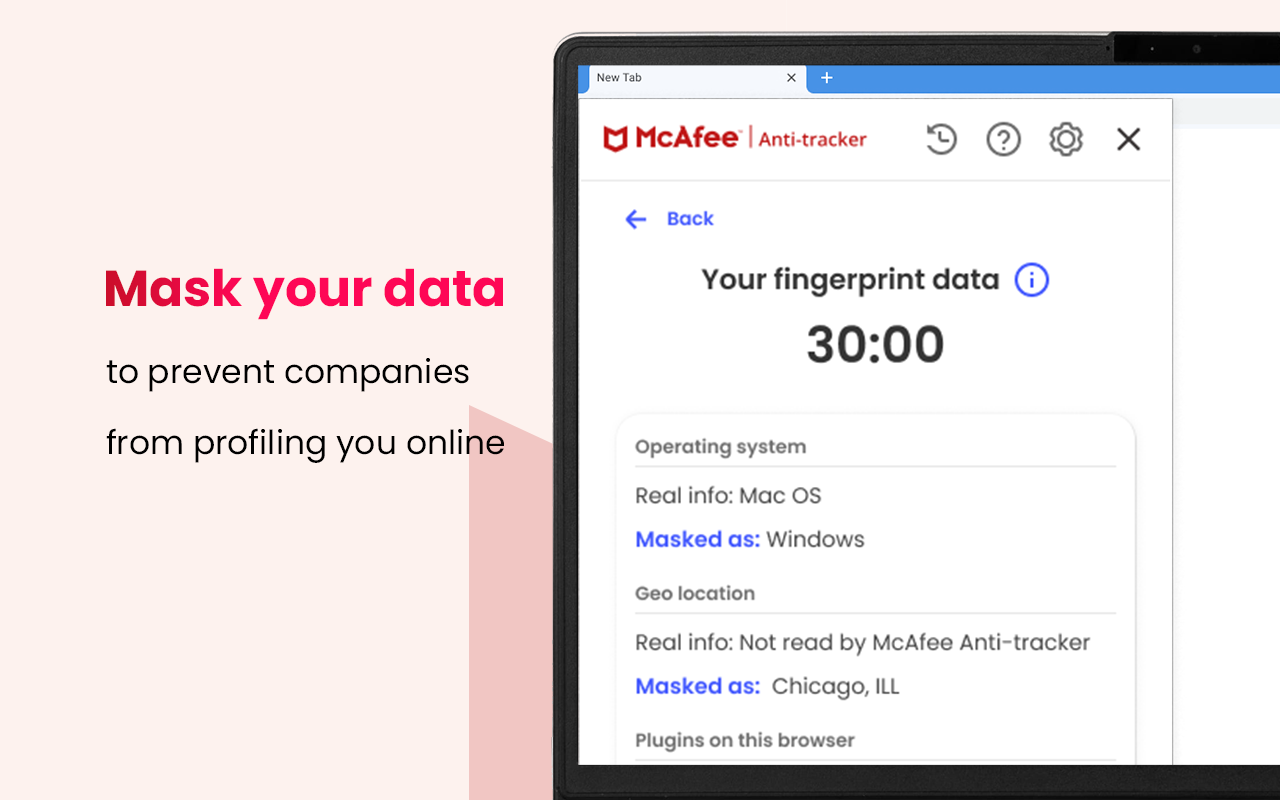 McAfee Anti-tracker - 截图 3