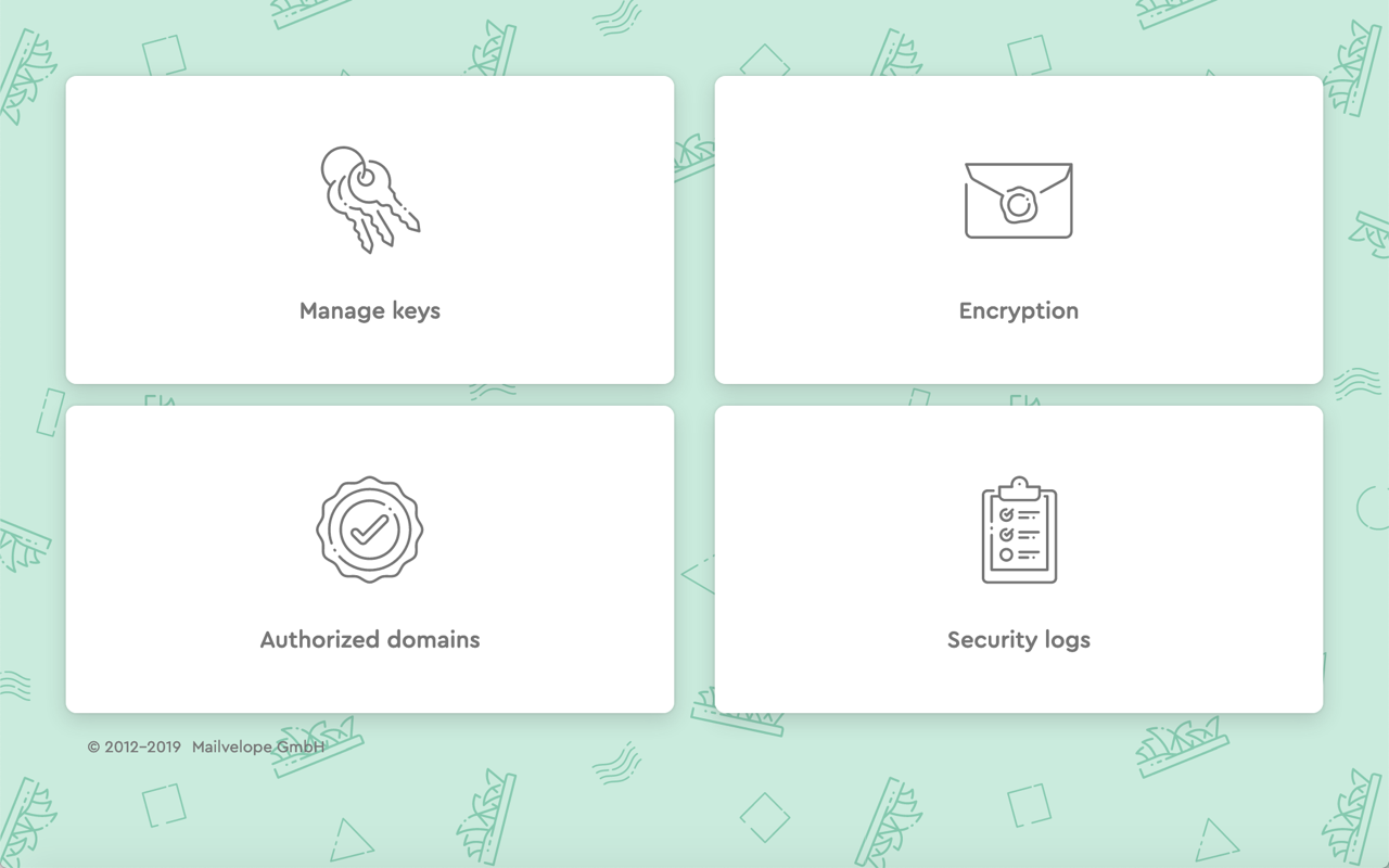 Mailvelope - Secure your email with PGP - 截图 1