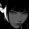 Goth Anime Girl Monochrome Live Wallpaper