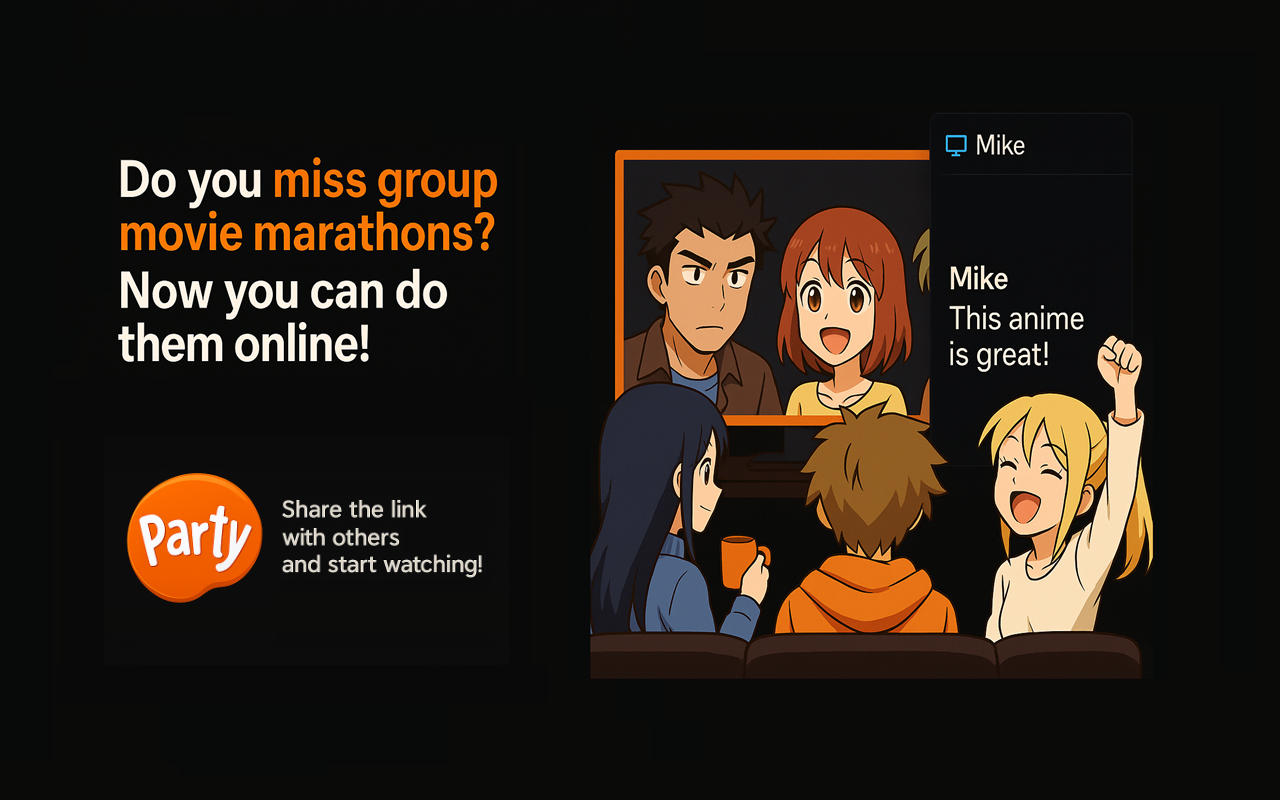 Crunchyroll Party: 一起观看和聊天 - 截图 4