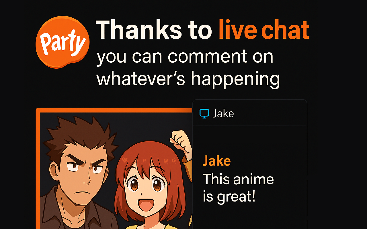 Crunchyroll Party: 一起观看和聊天 - 截图 5