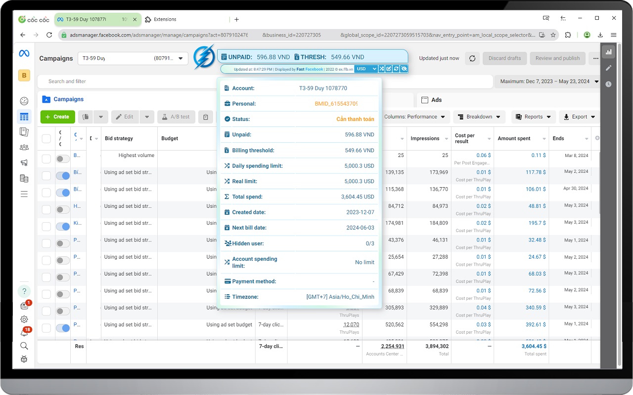 Fast Ads Check by ffb.vn - 截图 3