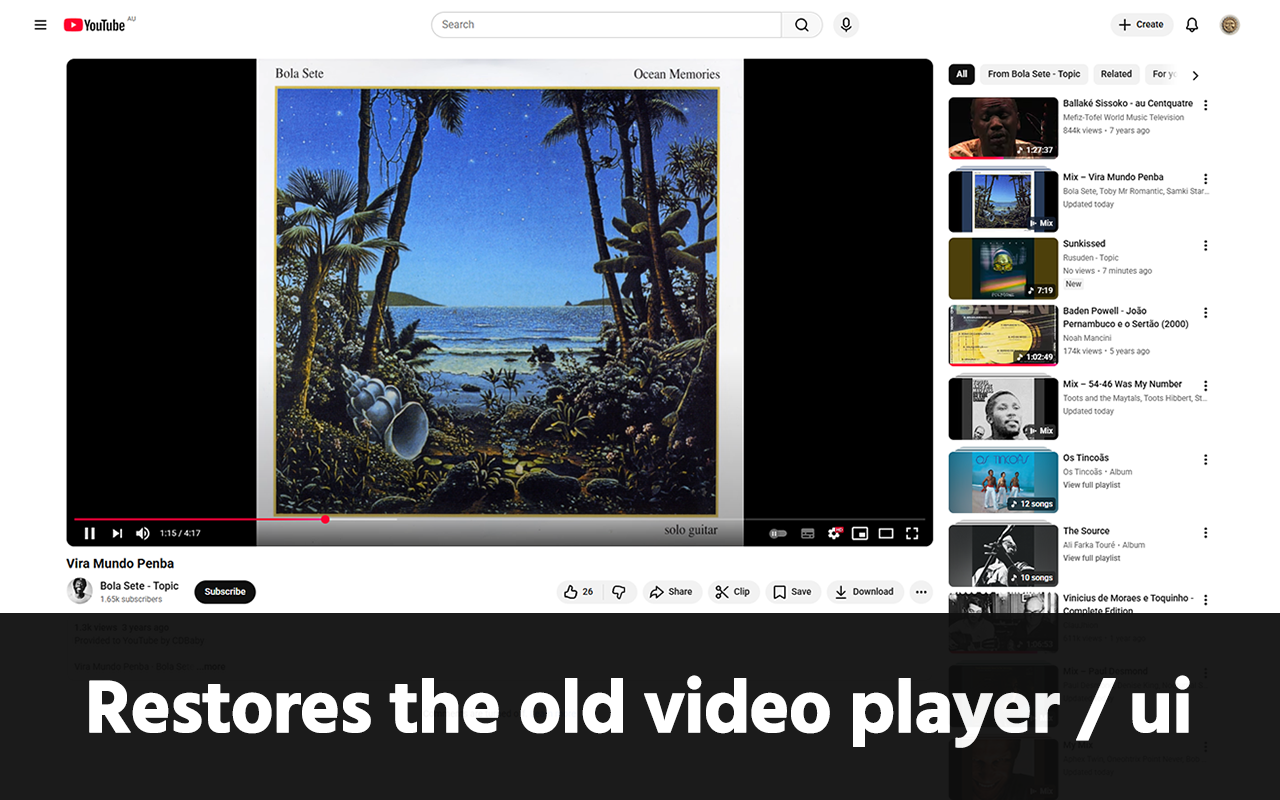 GoodTube - Adblock for Youtube + Remove Youtube Shorts + Restore old UI - 截图 4