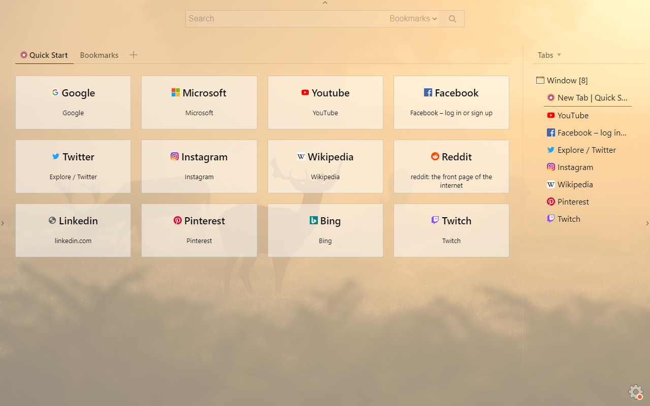 Quick Startpage - 截图 3