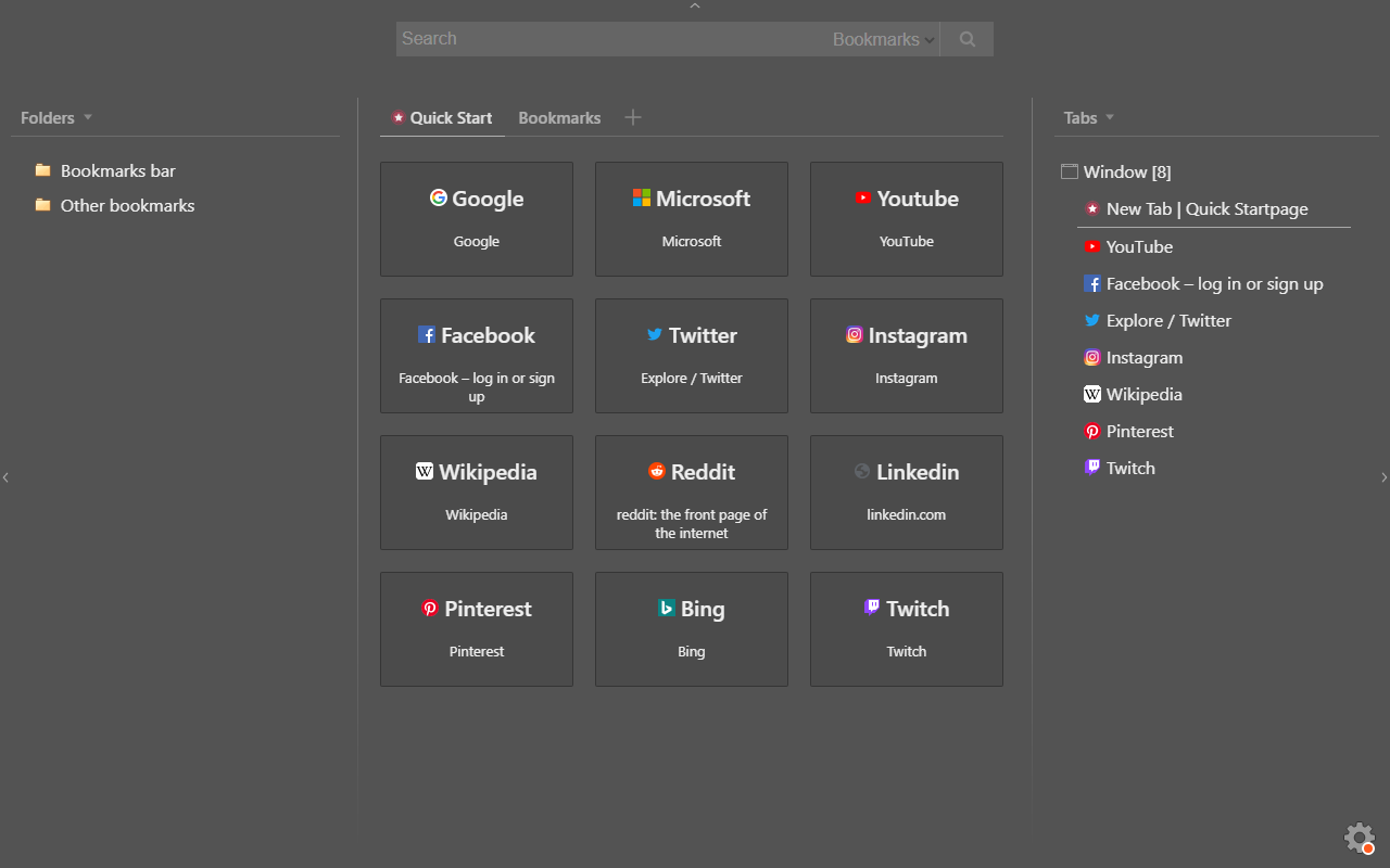 Quick Startpage - 截图 4