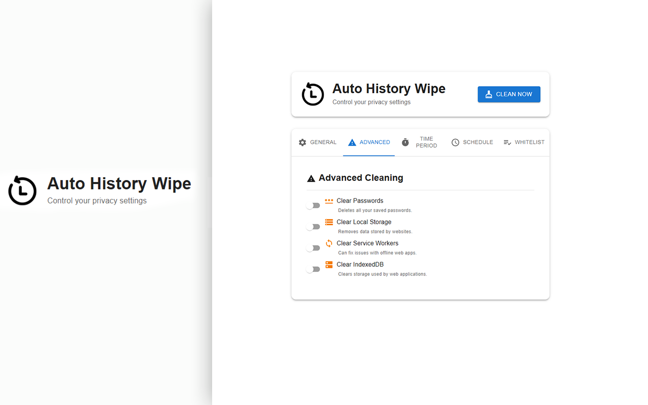 Auto History Wipe - 截图 3