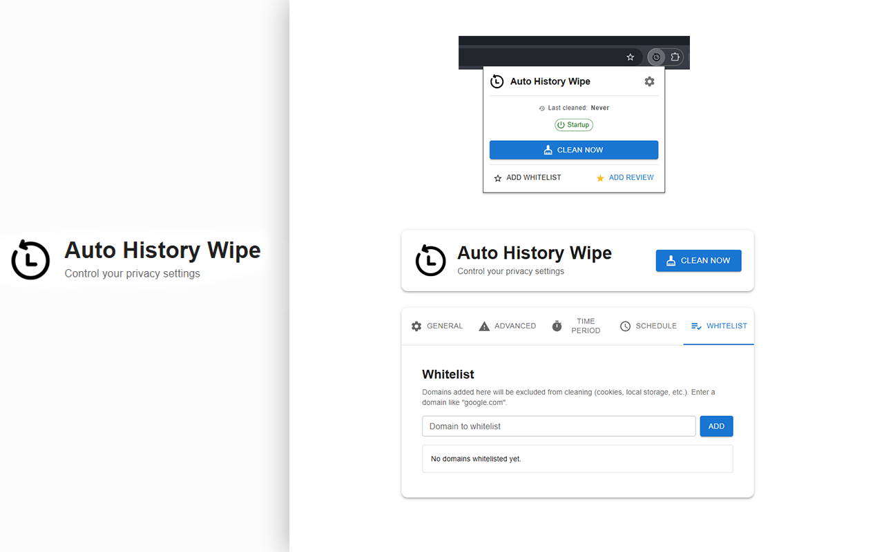 Auto History Wipe - 截图 4