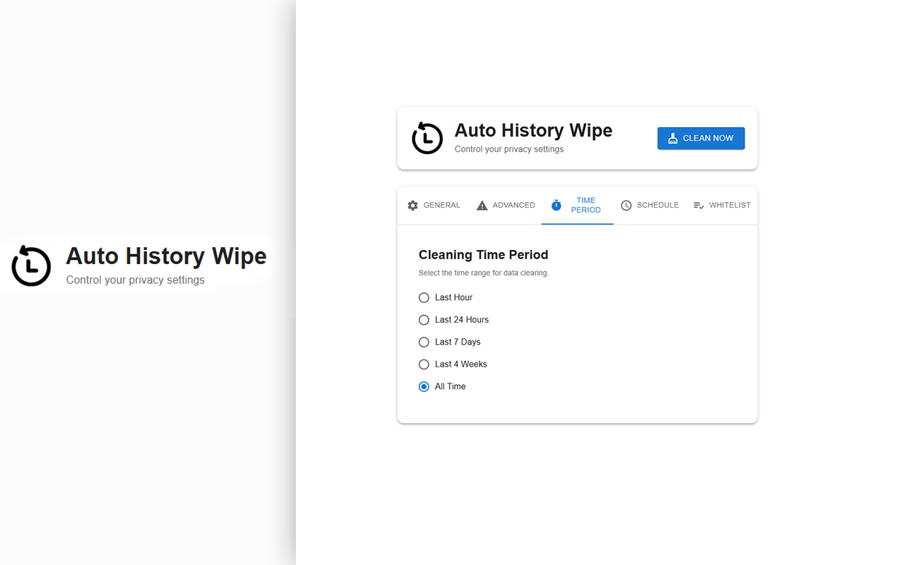 Auto History Wipe - 截图 5