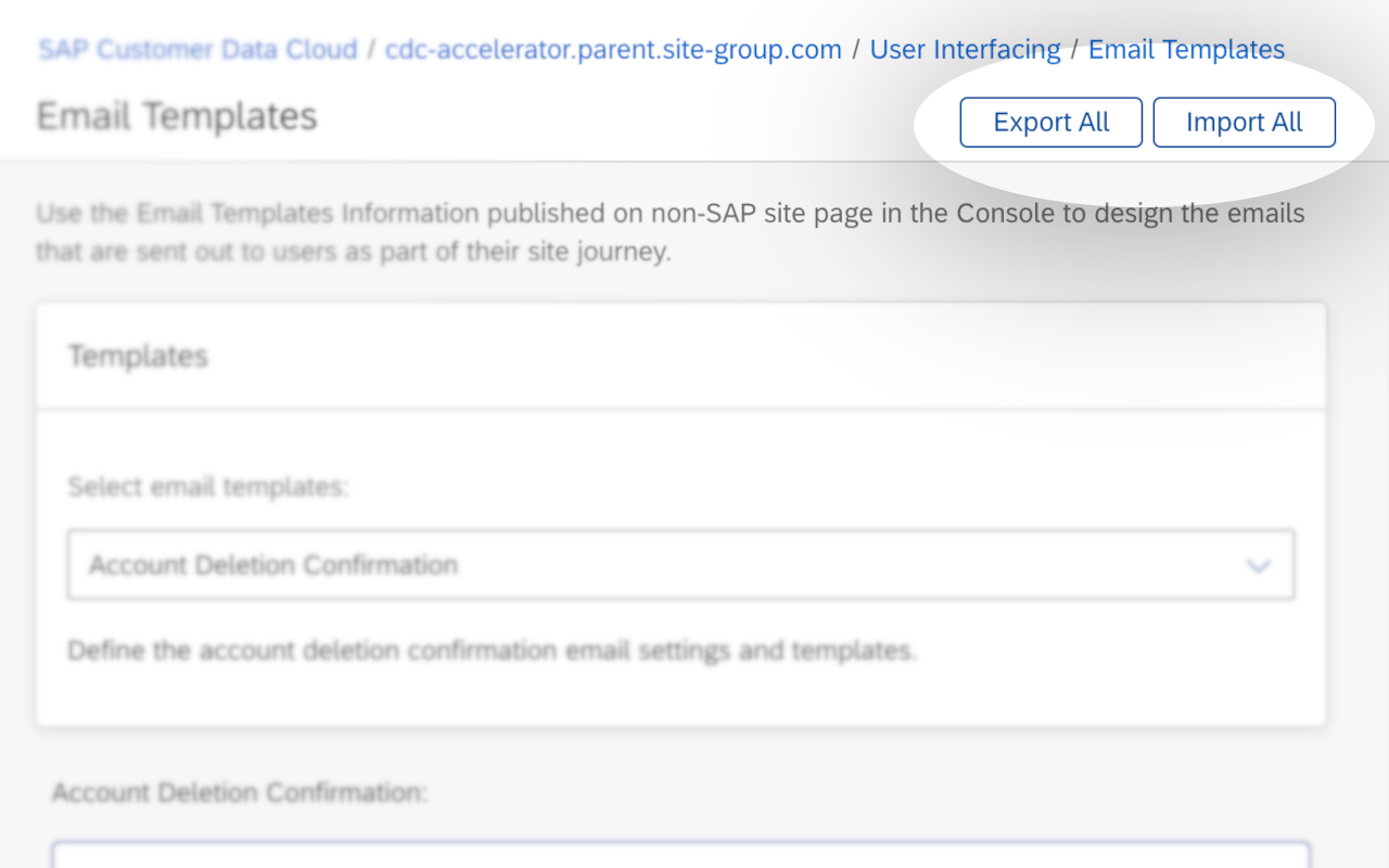 SAP Customer Data Cloud toolkit - 截图 5
