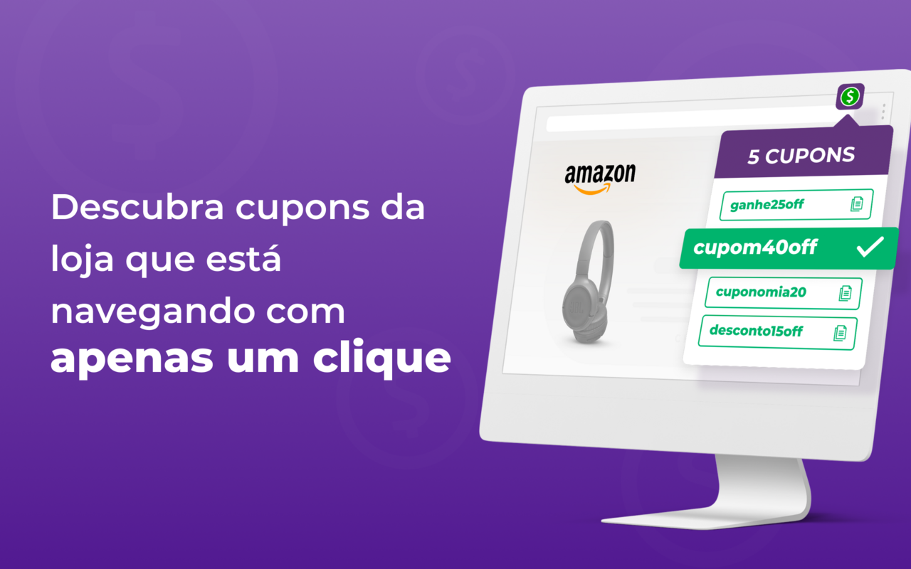 Cuponomia - Cupom e Cashback - 截图 1