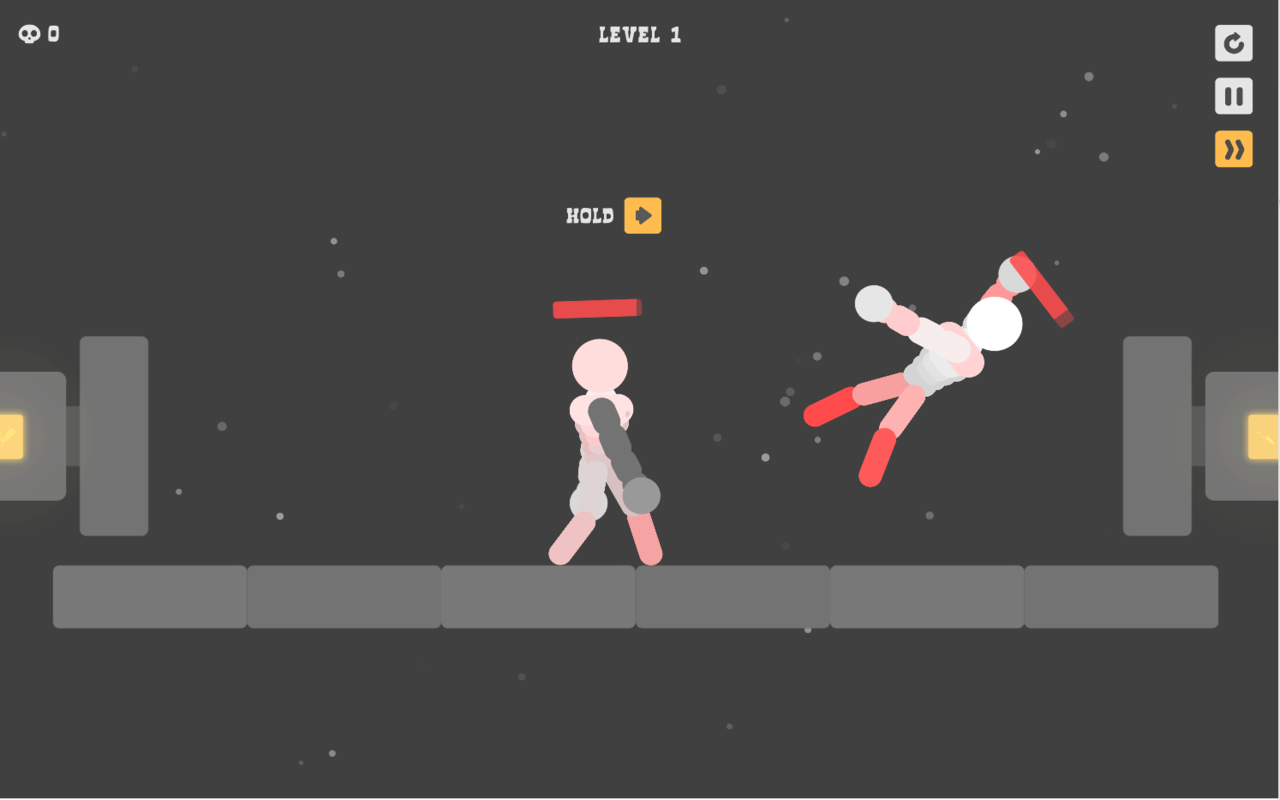 Ragdoll Hit Unblocked Game - 截图 3