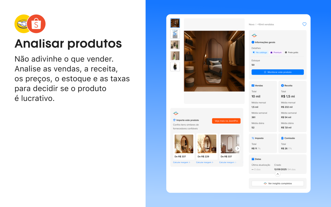 JoomPulse – Extensão para Google Chrome - 截图 2