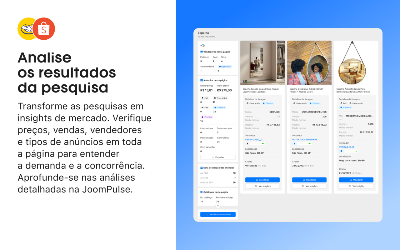 JoomPulse – Extensão para Google Chrome - 截图 3