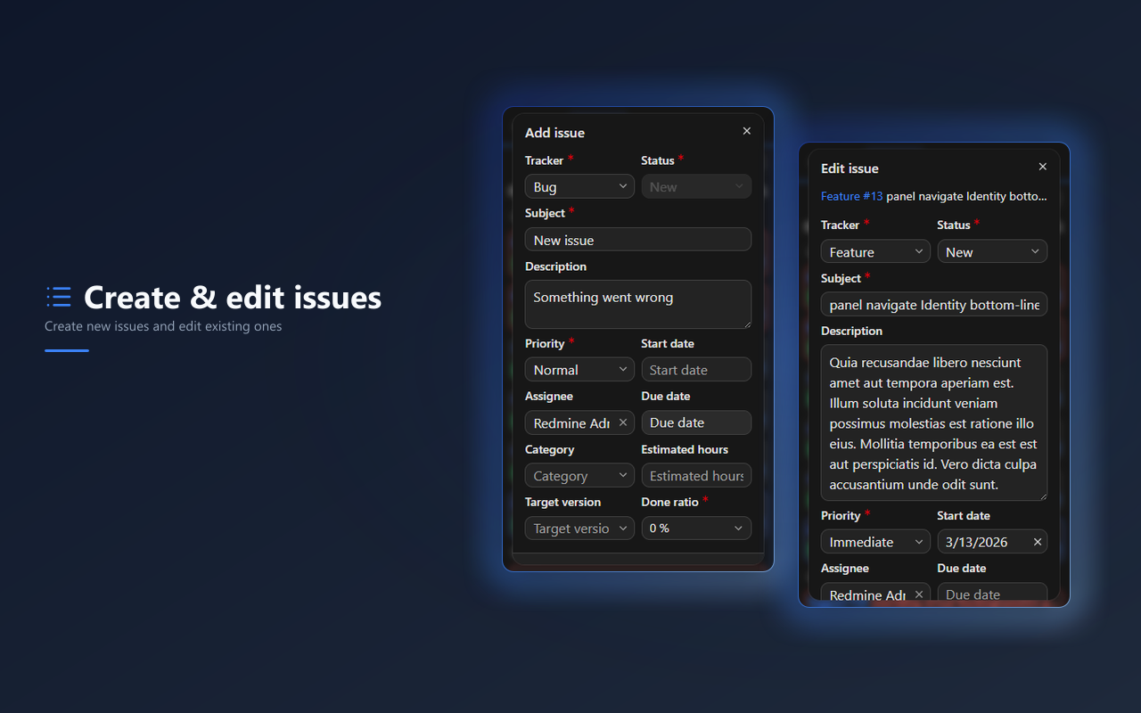 Redmine Time Tracking - 截图 2