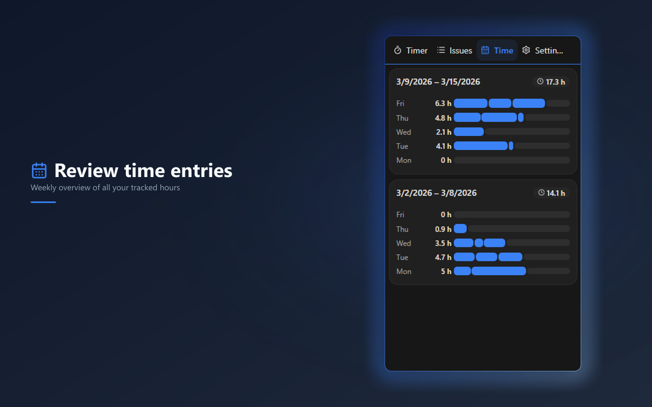 Redmine Time Tracking - 截图 5