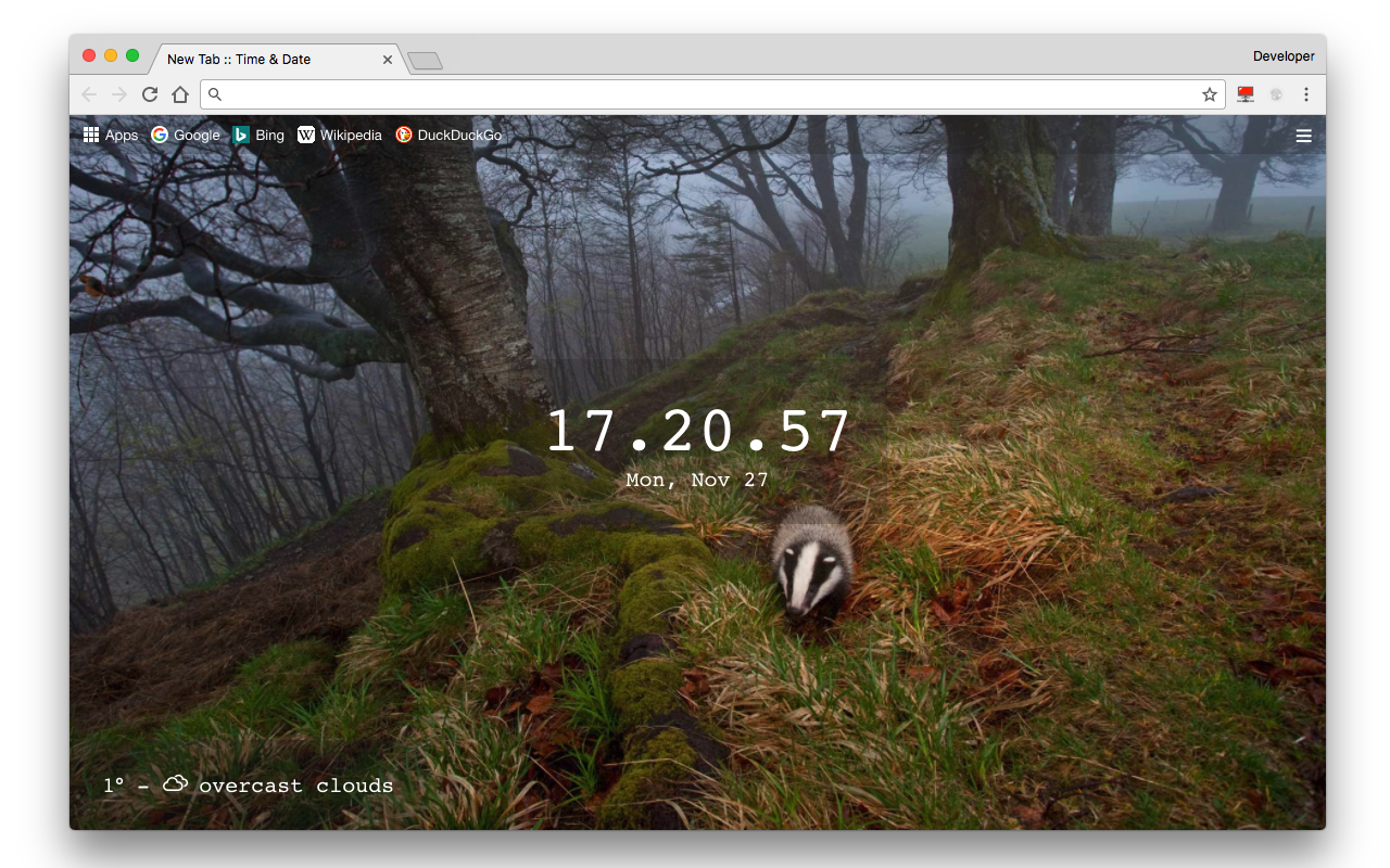 Start Page - Date and Time - 截图 1
