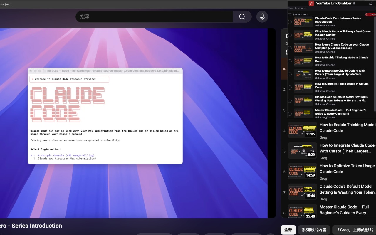 YouTube Link Grabber - 截图 3
