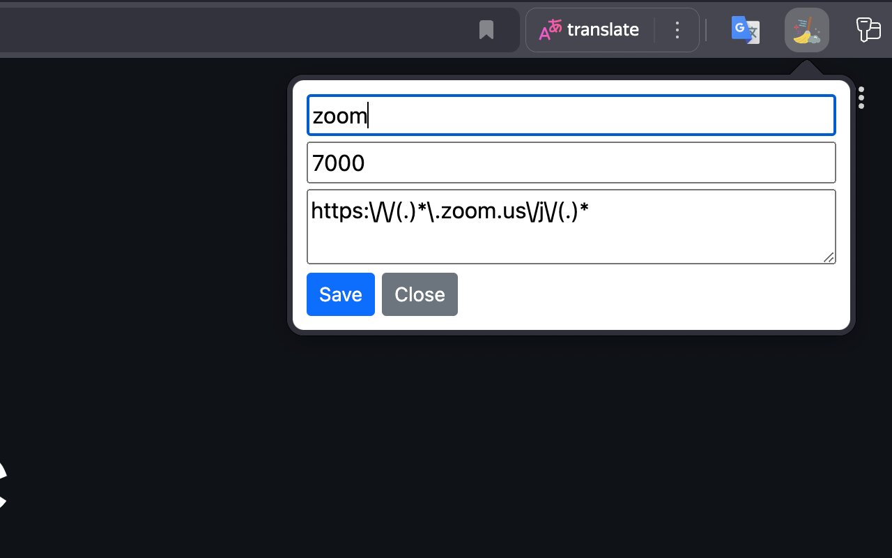 Tabs auto close - 截图 2