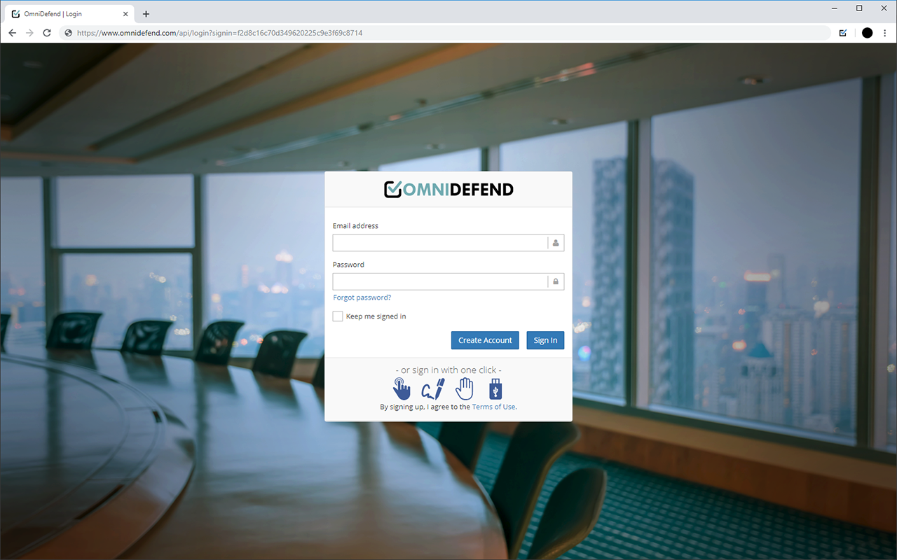 OmniDefend MFA Extension - 截图 3