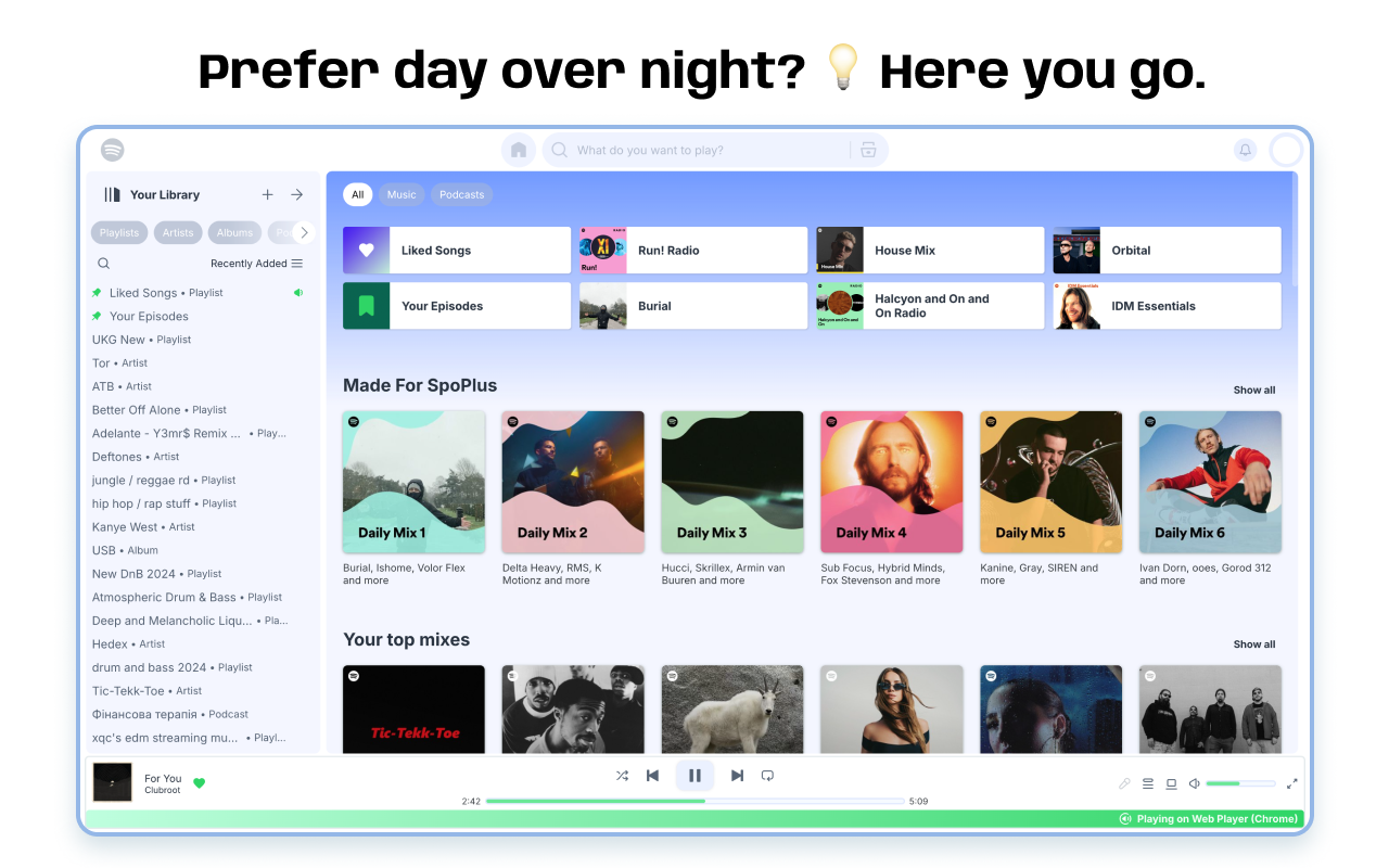 SpoPlus - Edit Spotify Theme & Settings - 截图 4
