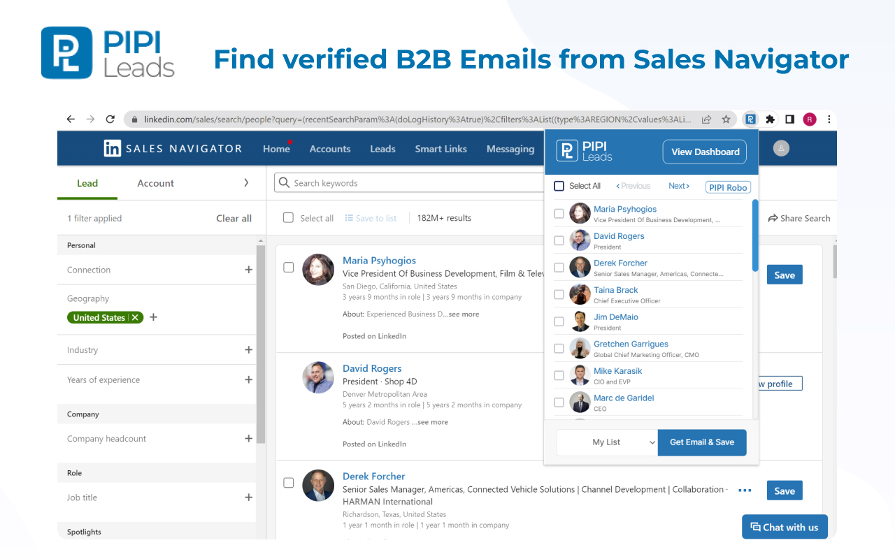 Email Finder – PIPILEADS - 截图 5