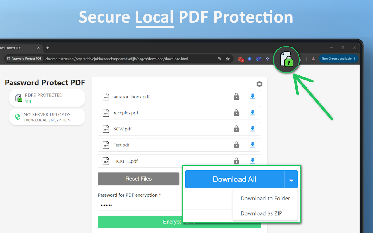 密码保护 PDF - 截图 1