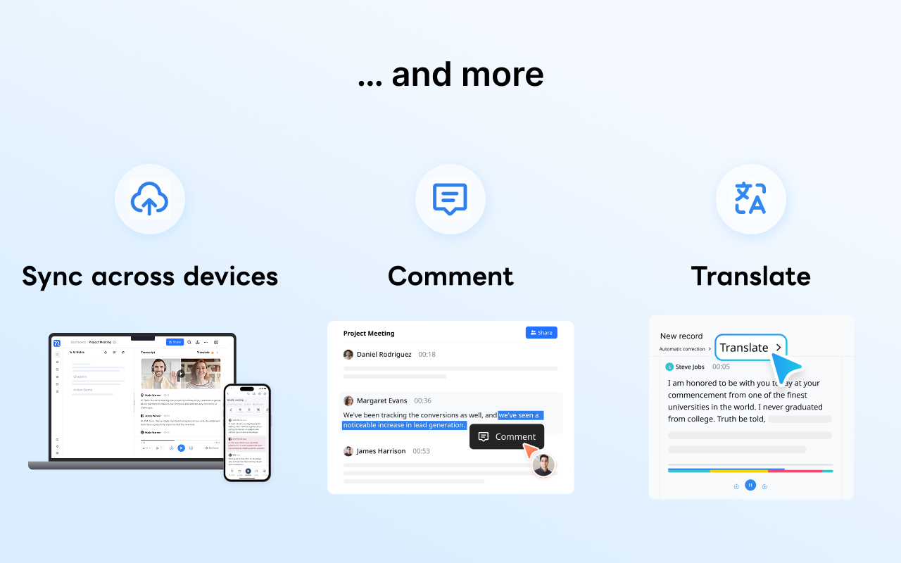 Notta: AI Meeting Notetaker & Audio Transcription - 截图 5